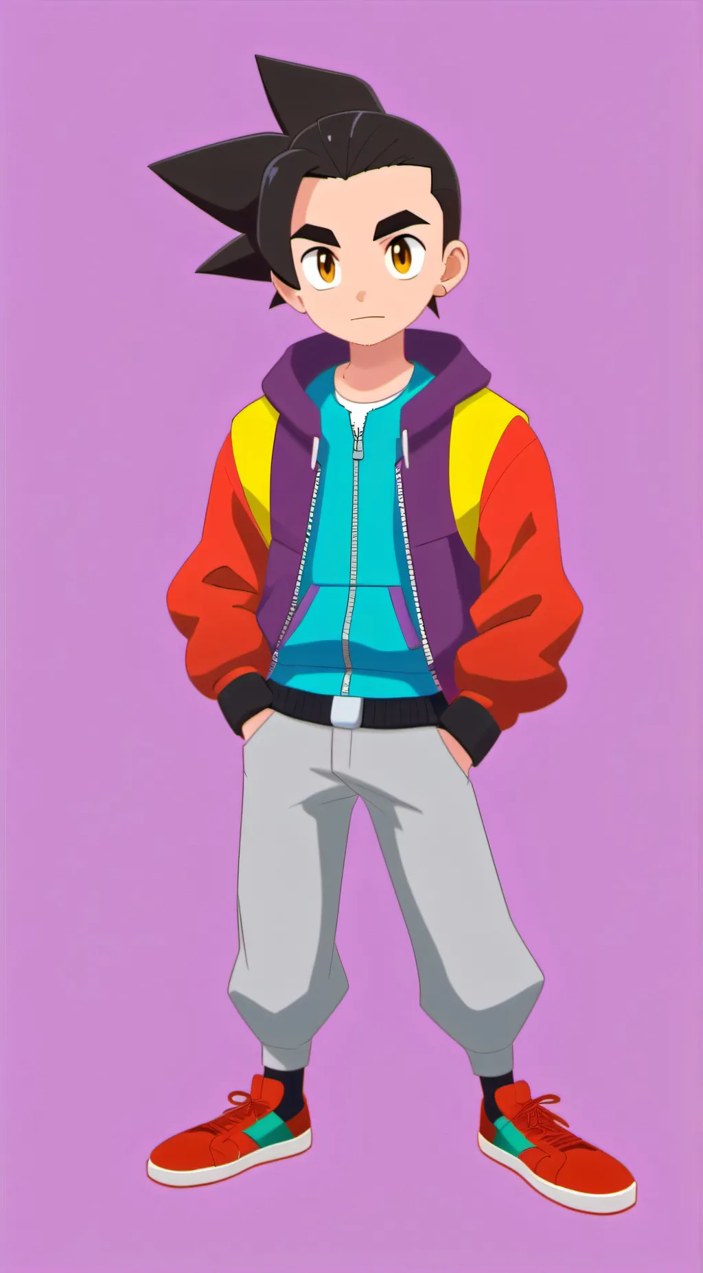 ai character: Kieran background