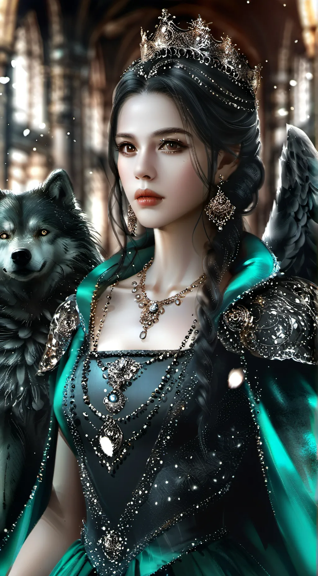 ai character: Princess Emily  background