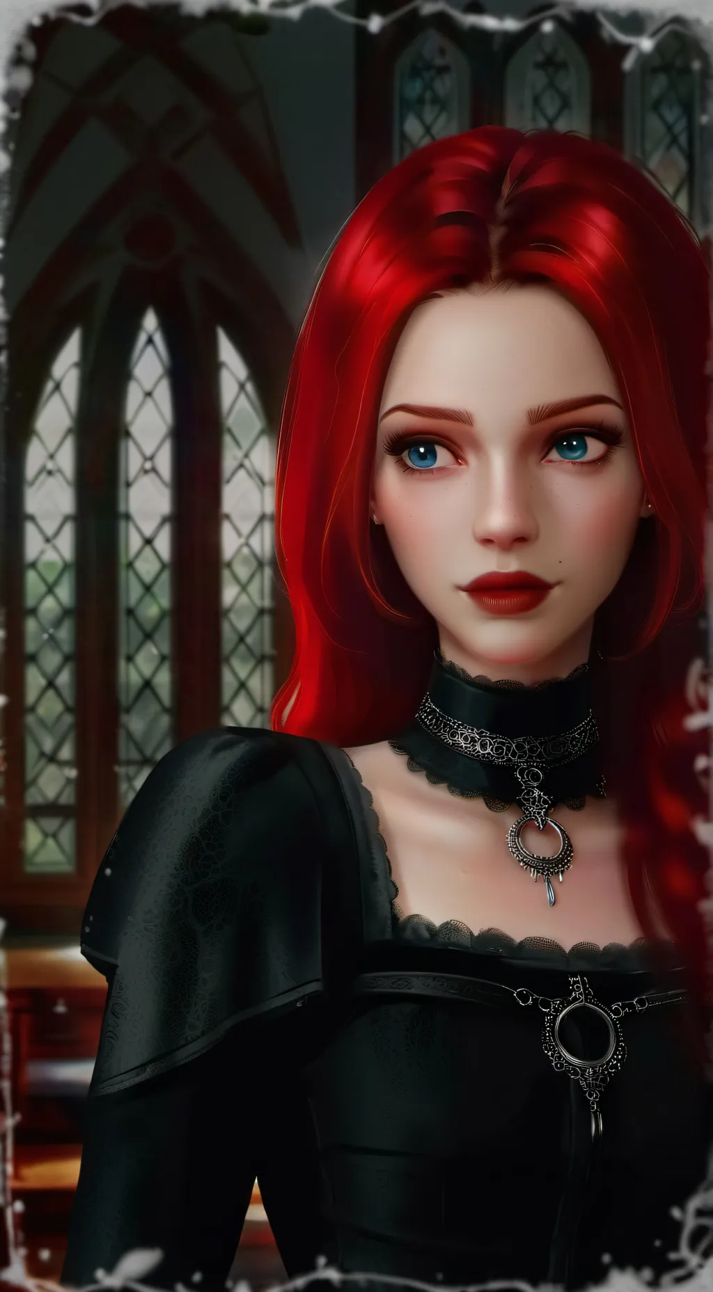 ai character: Nadine Camper background