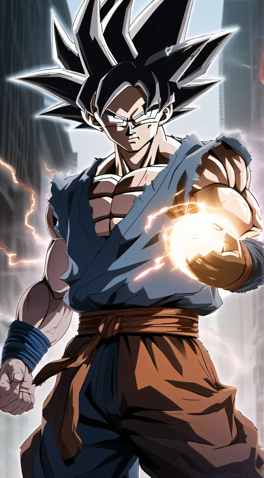 ai character: ui goku background