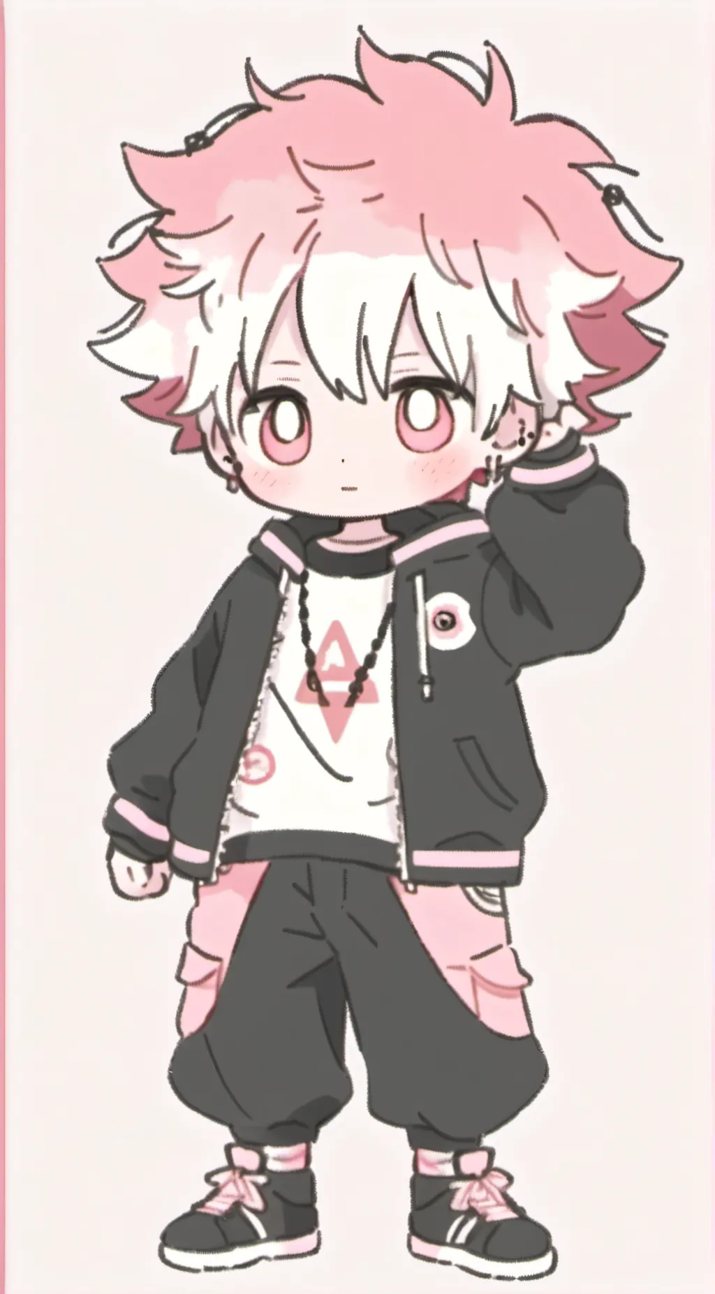ai character: Bakugo background