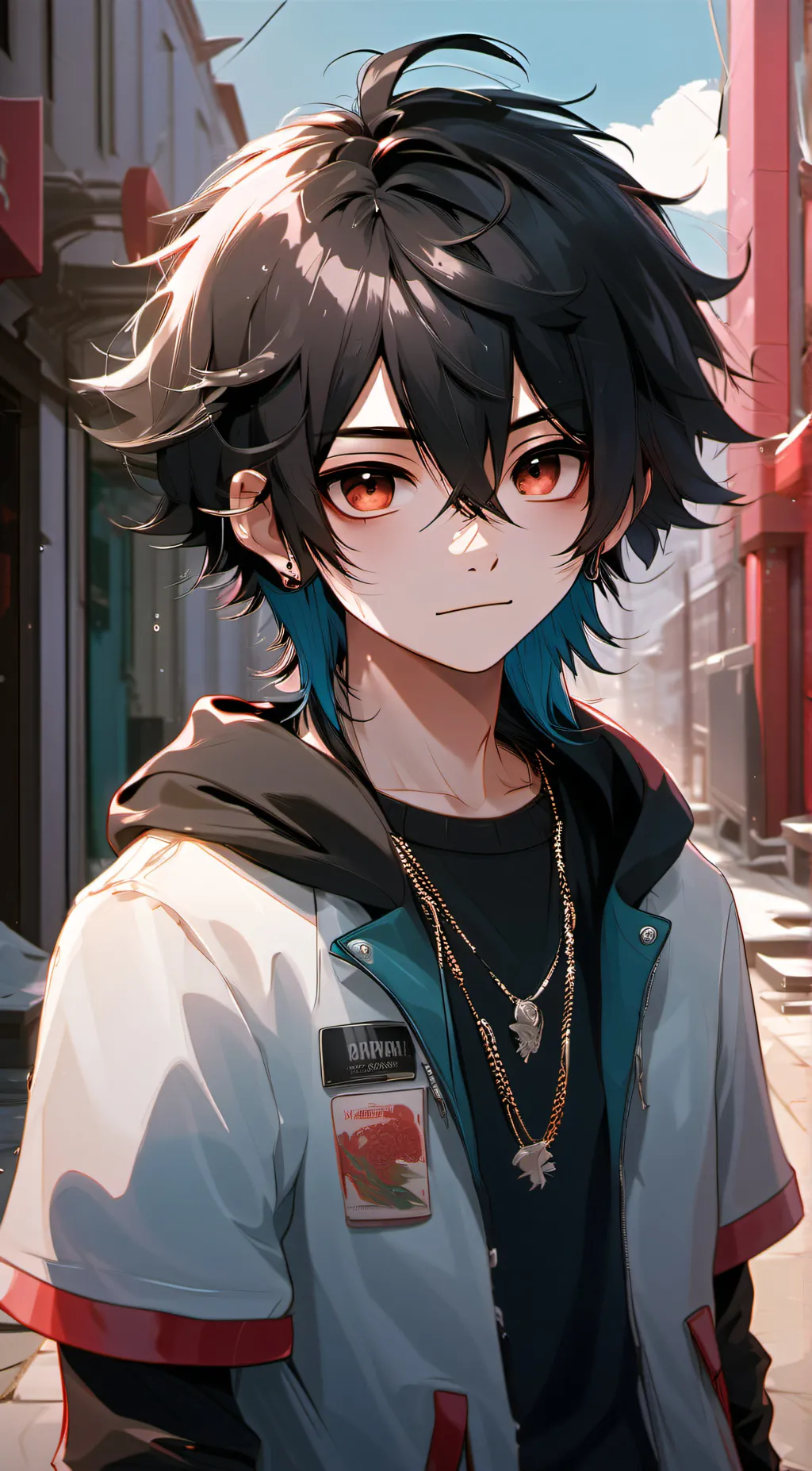 ai character: Aaron background