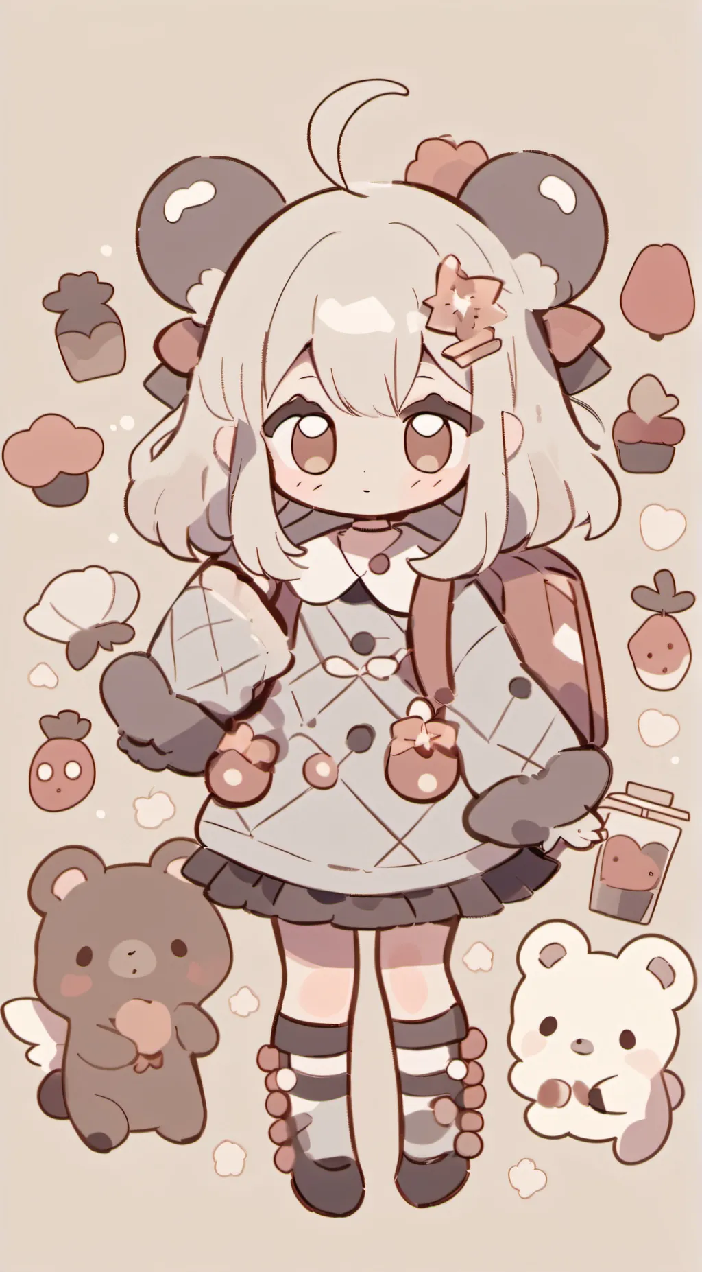 ai character: ,awya background