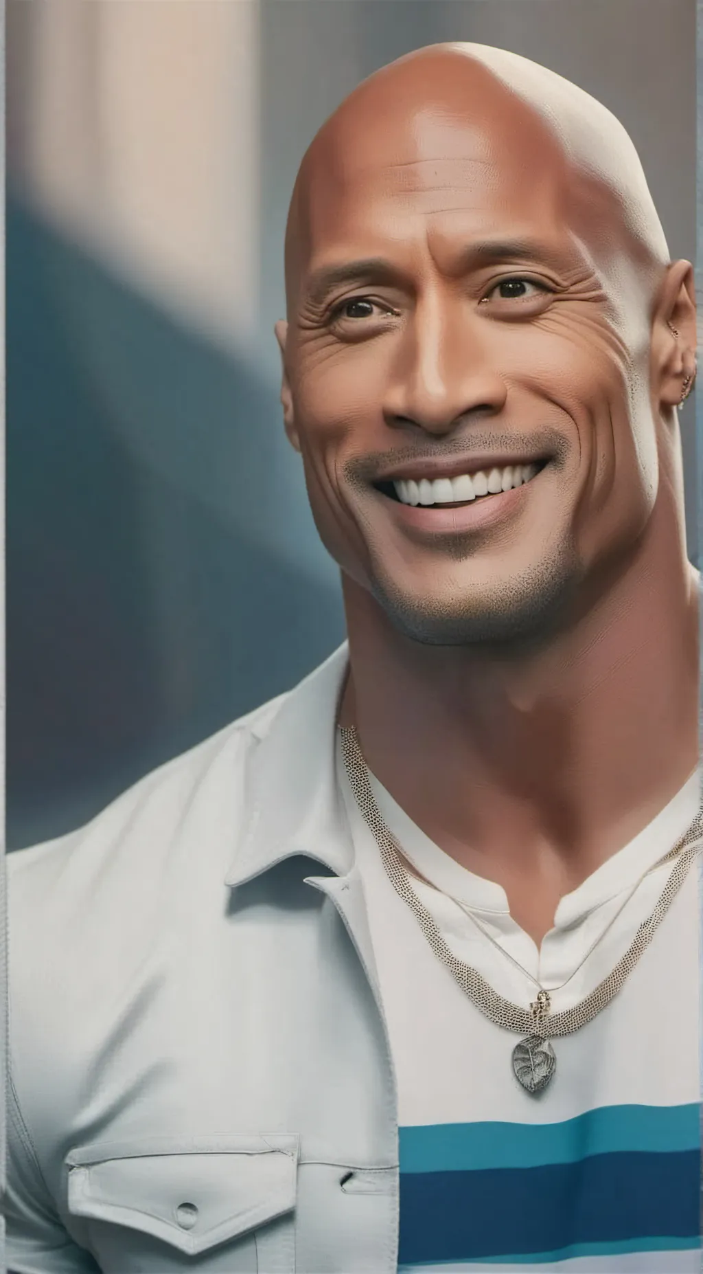 ai character: The Rock background