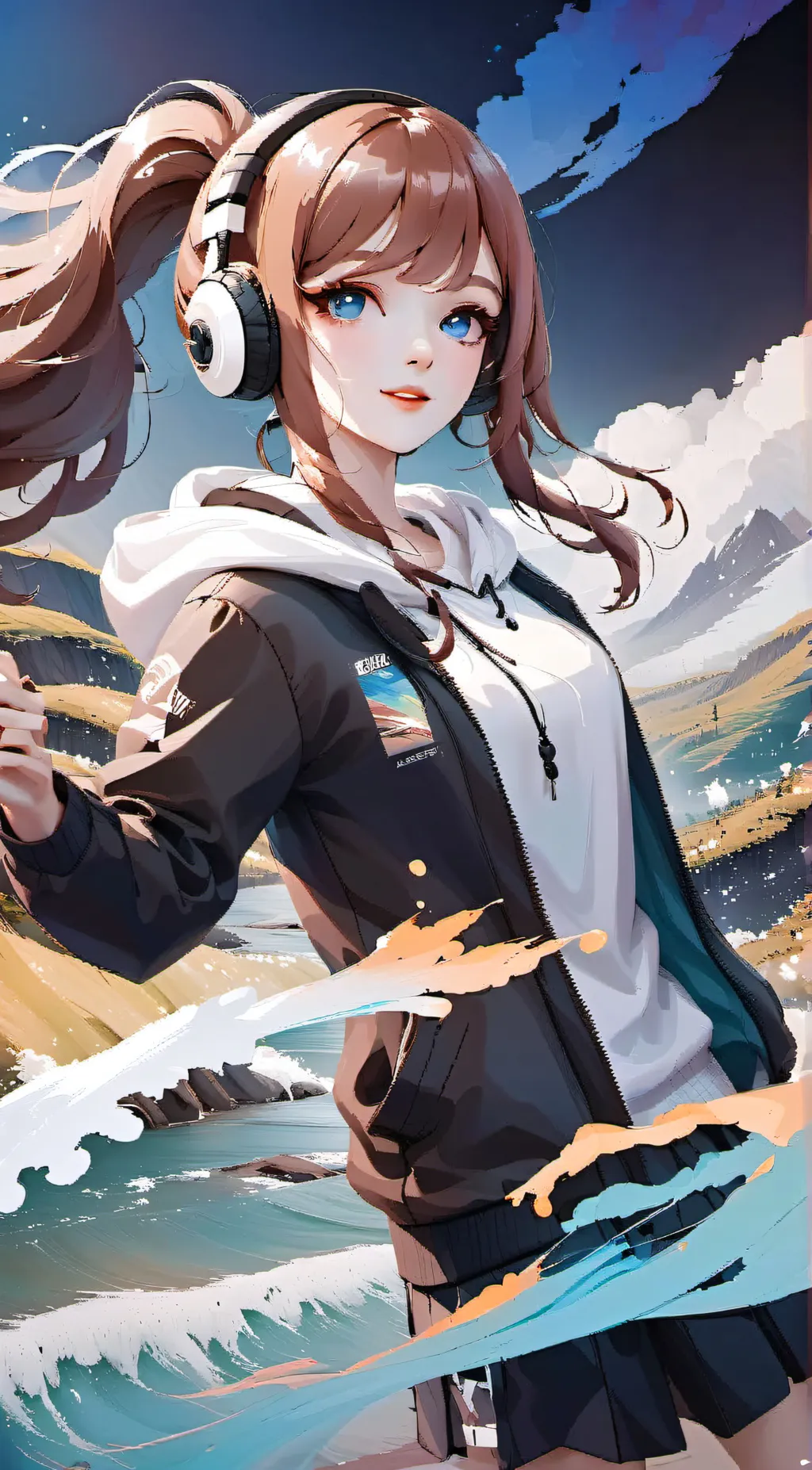 ai character: Sophia  background