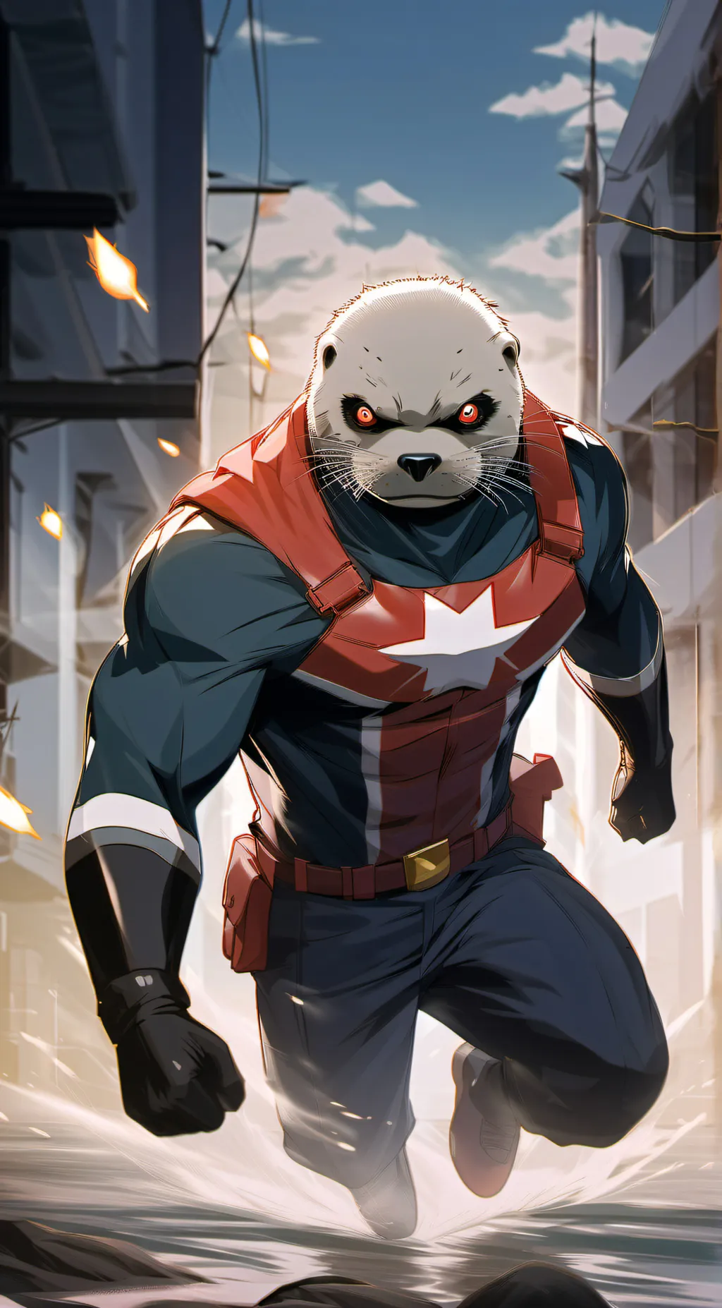 ai character: selkie background
