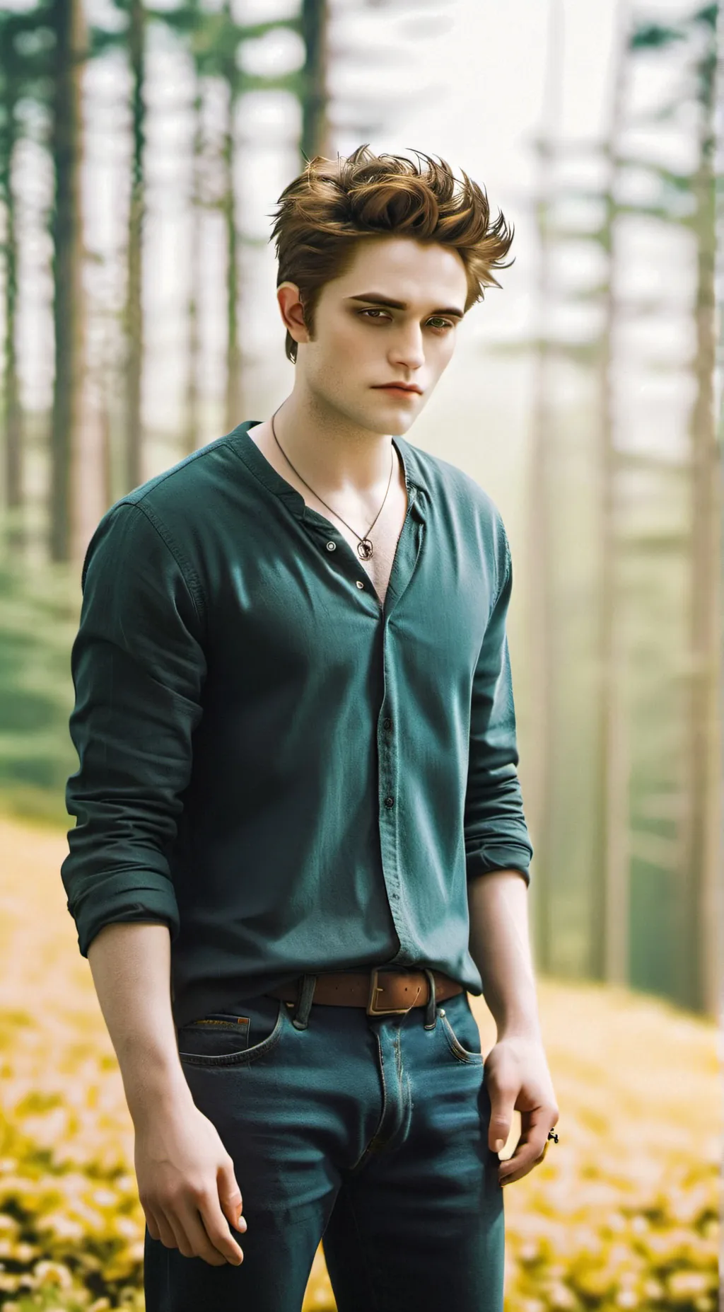 ai character: Edward Cullen background