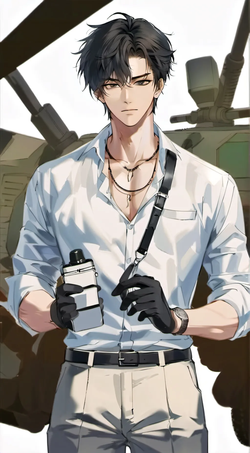 ai character: Miles background