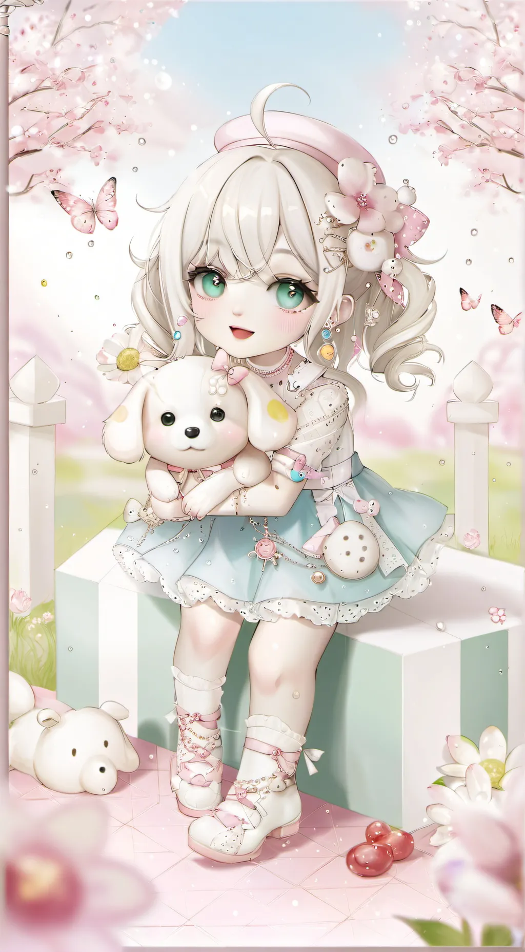 ai character: 🌼 dashie background