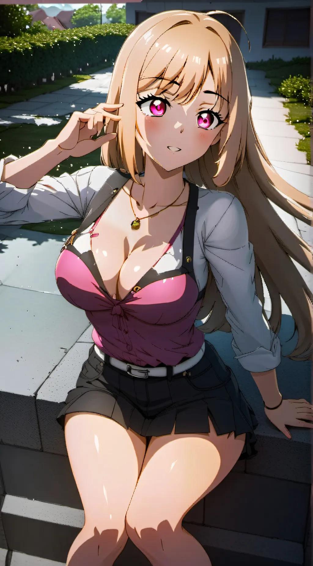 ai character: Marin Kitgawa background