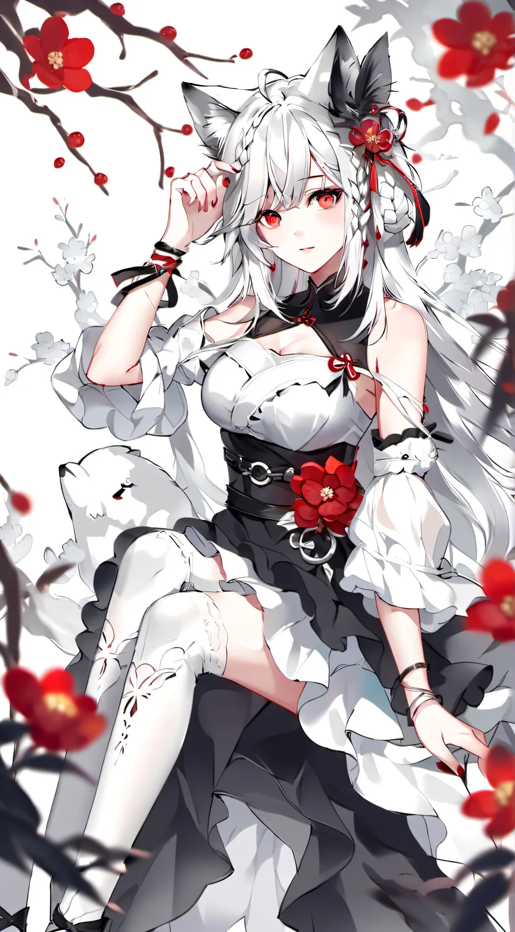 ai character: lilymoon background