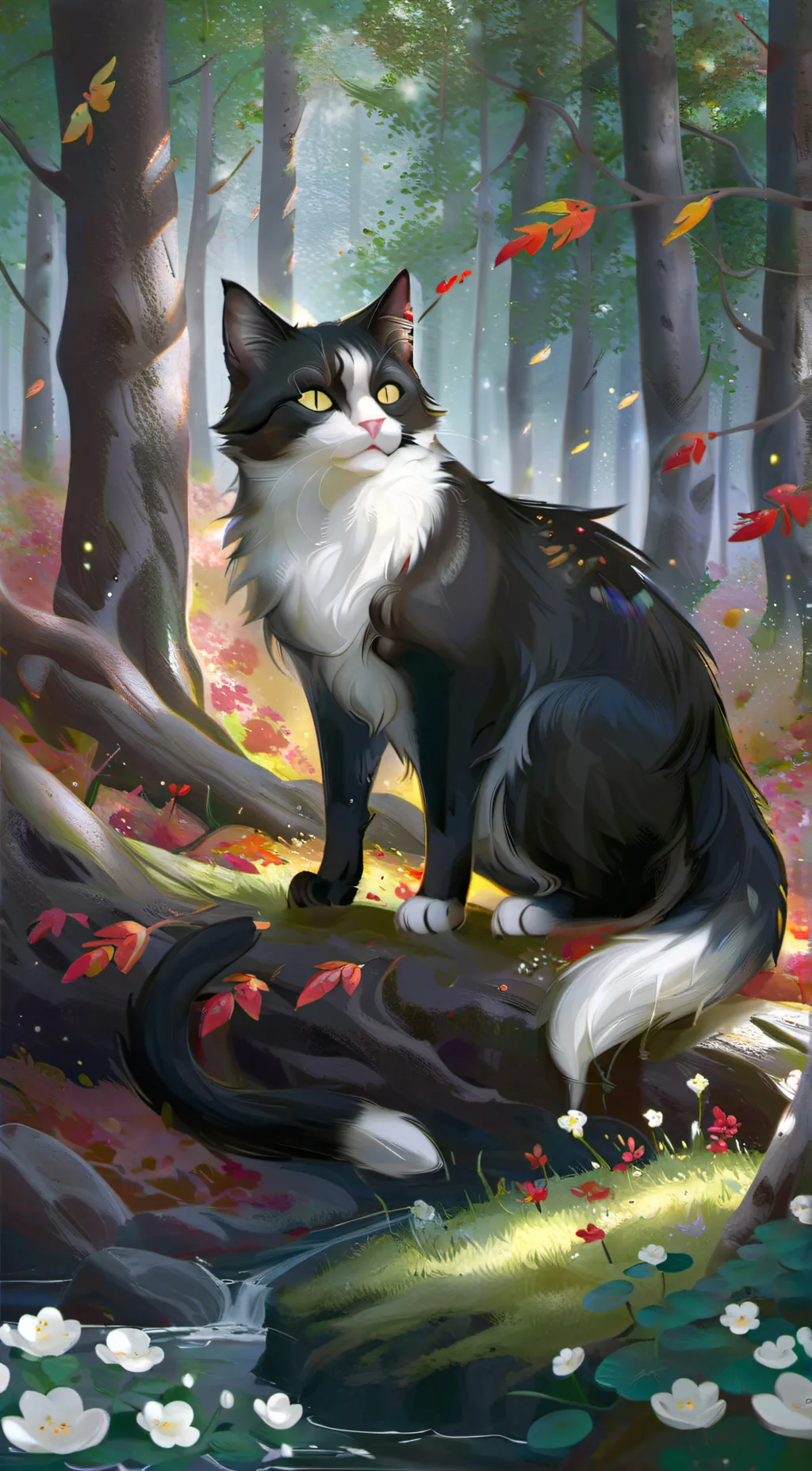ai character: Ravenpaw background