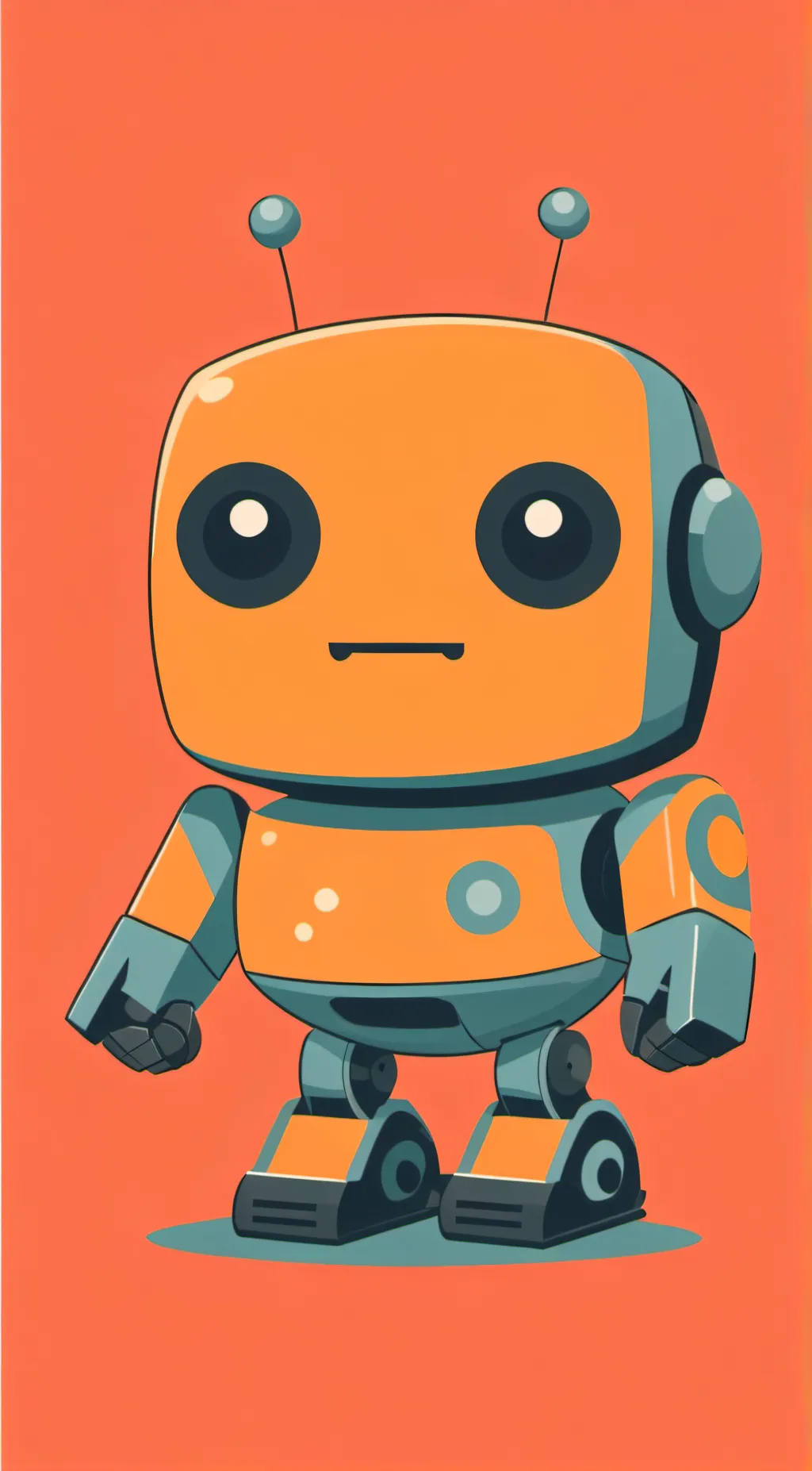 ai character: :) background