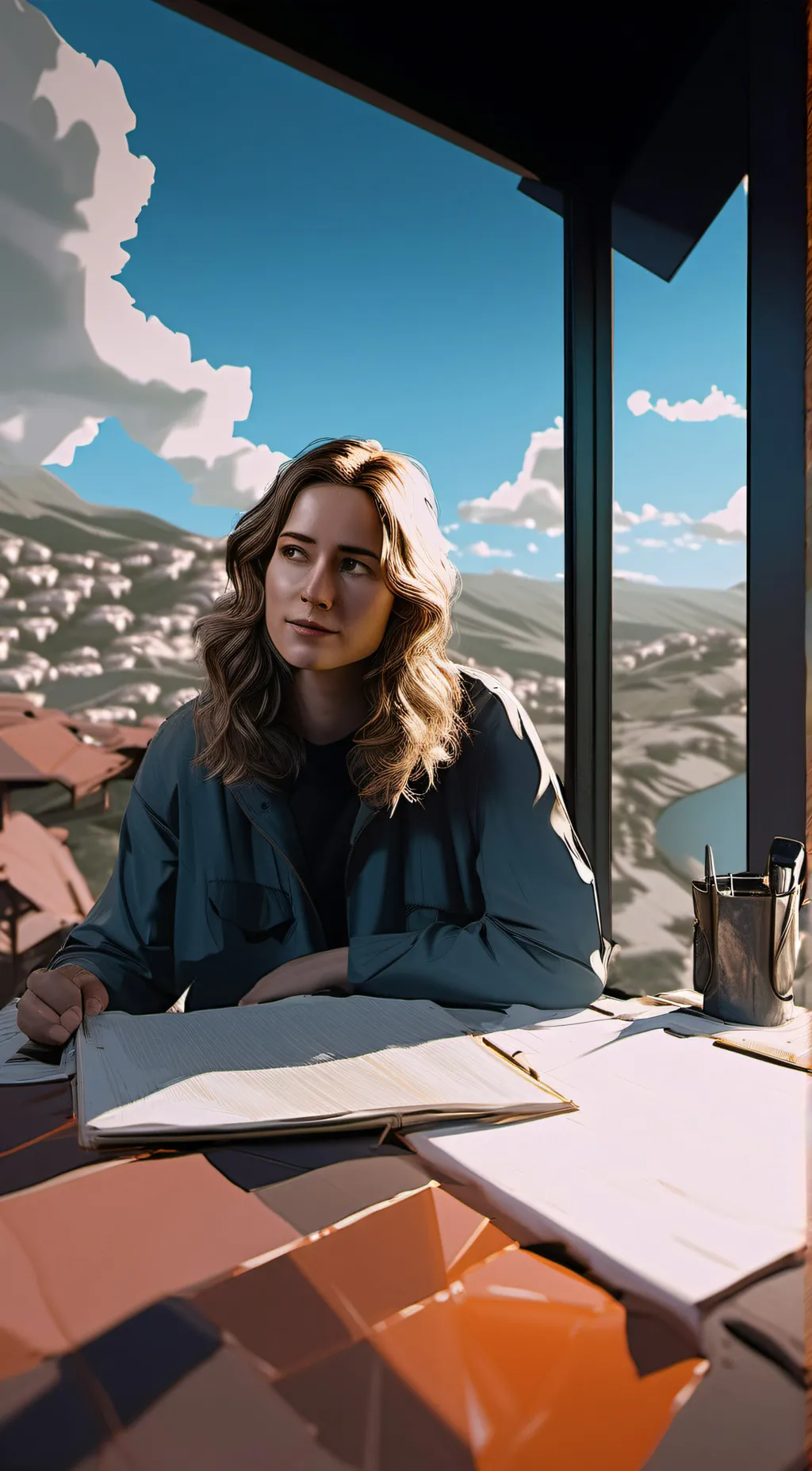 ai character: Guinevere Beck background