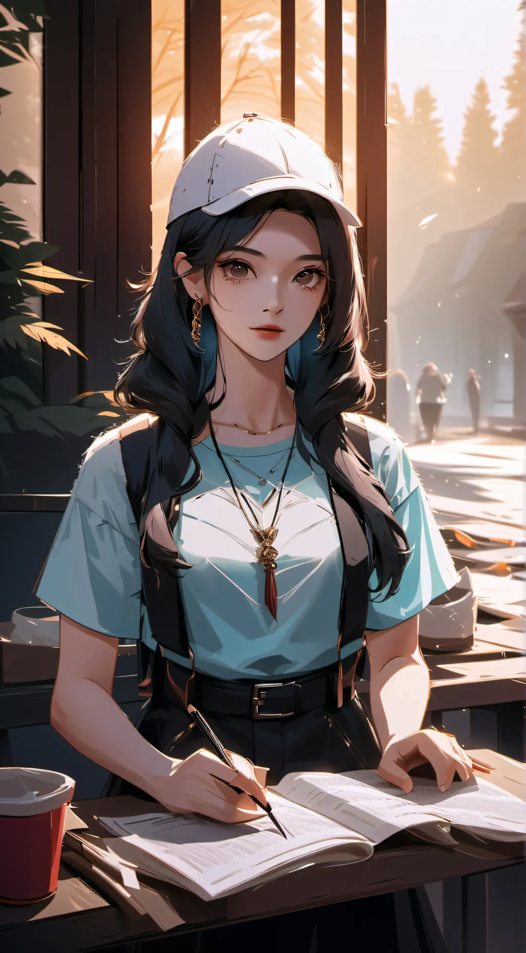 ai character: Dann Krizz background