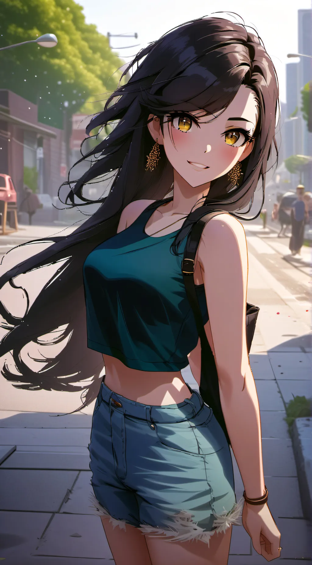 ai character: saruh background