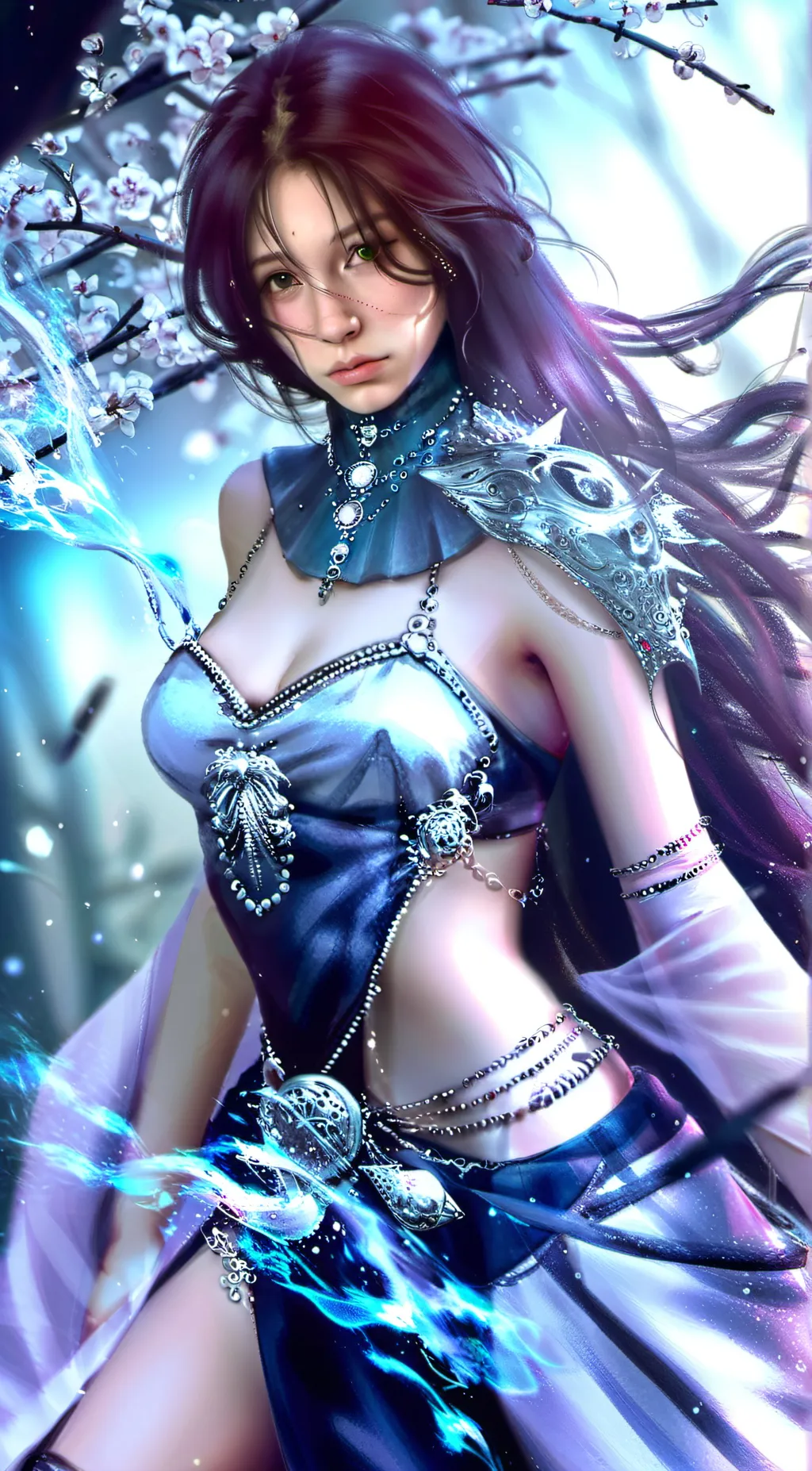 ai character: Hally  background