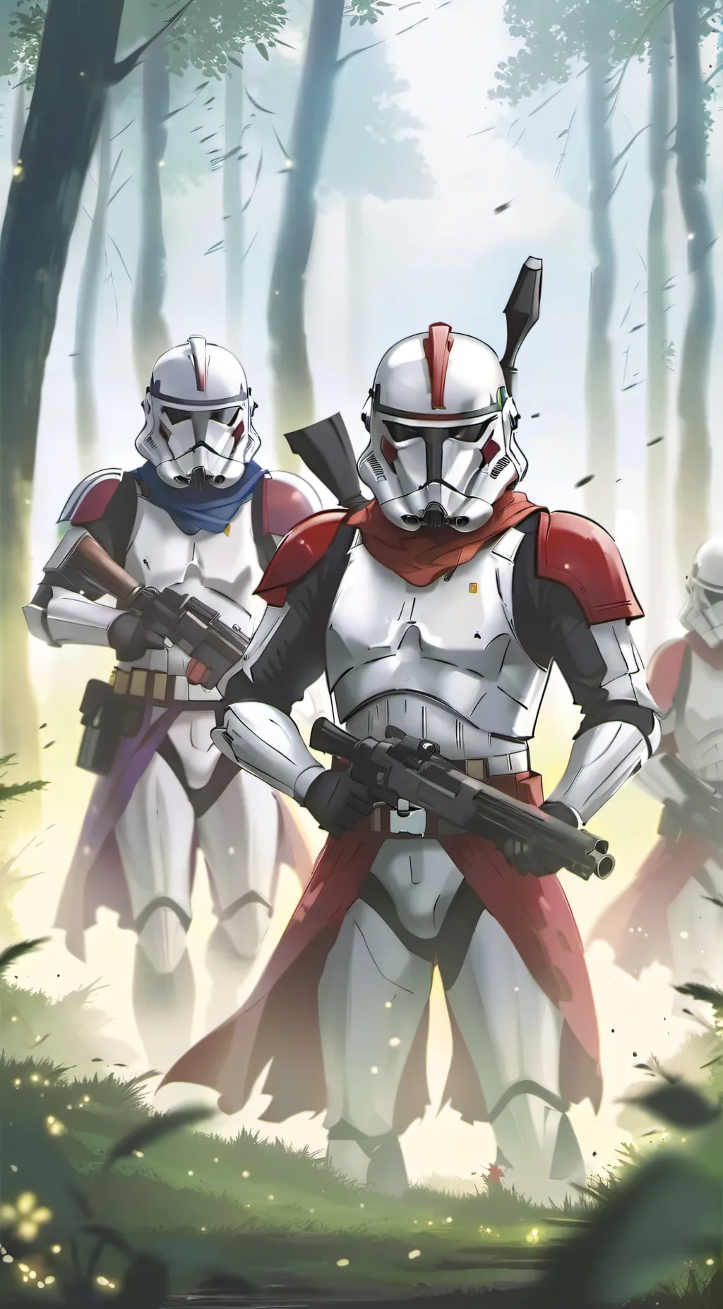 ai character: The clone wars background