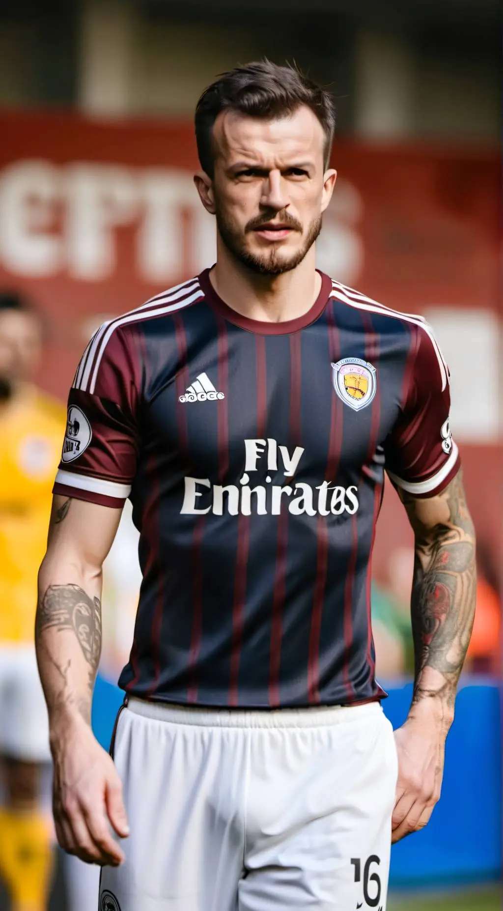 ai character: Andy Halliday  background