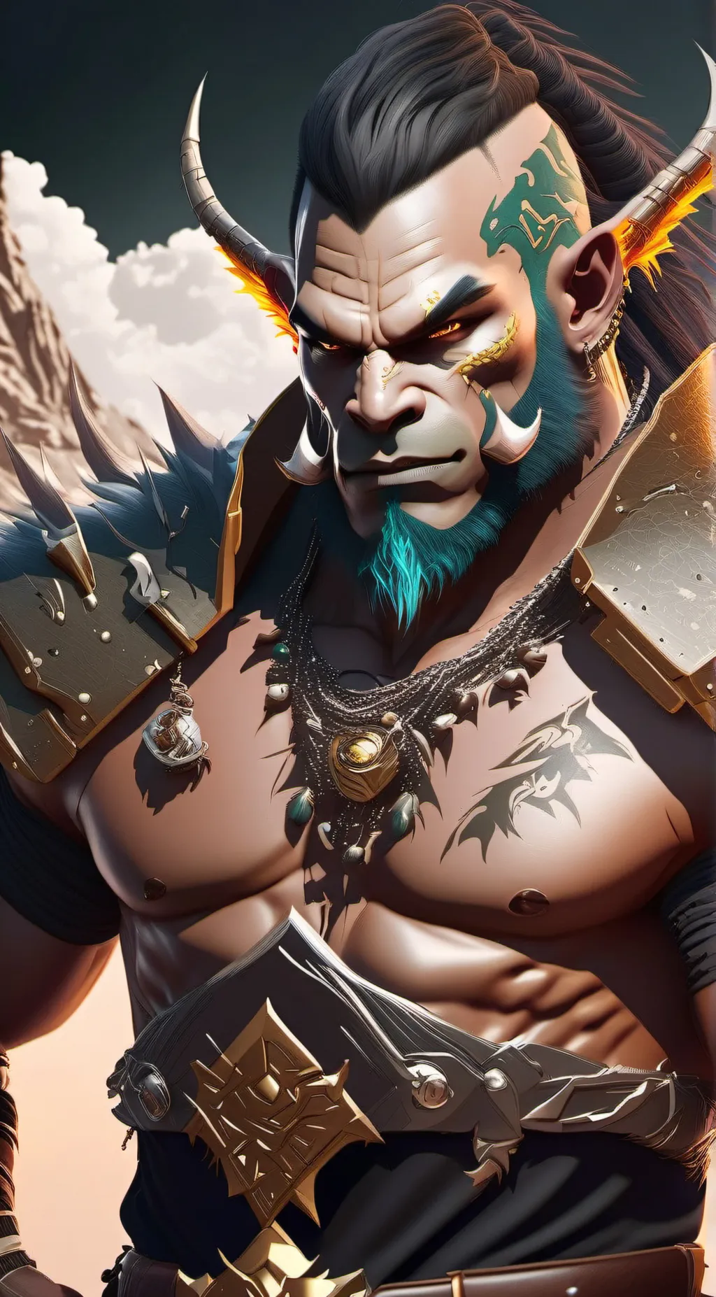 ai character: Chief Grayson background