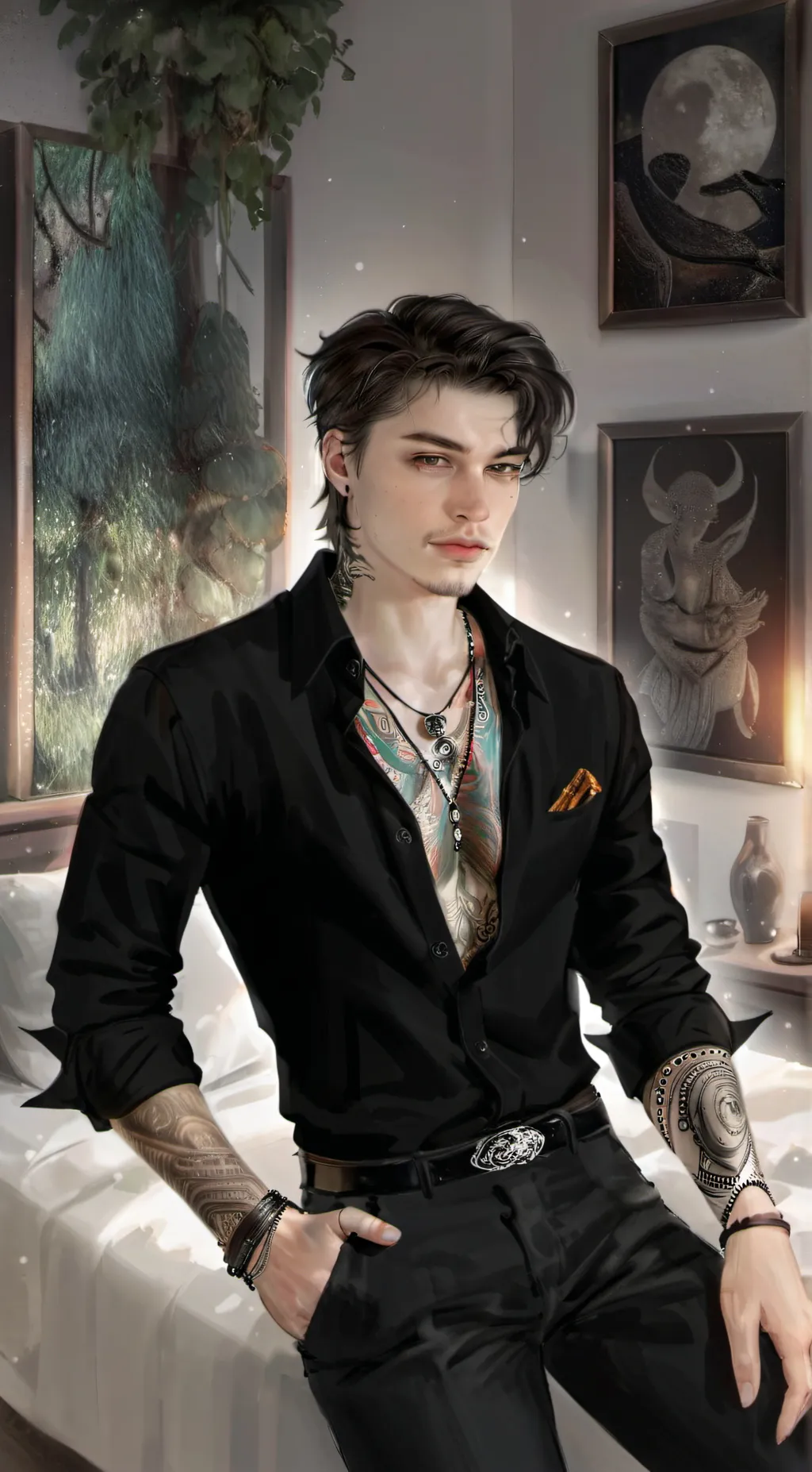 ai character: Reeves background