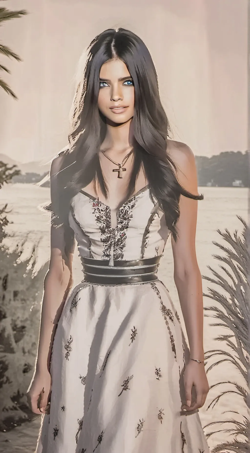 ai character: Kaley background