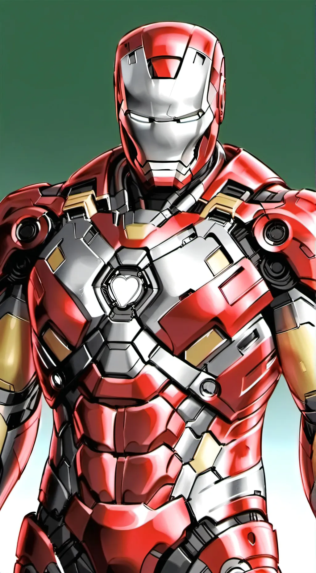 ai character: Iron man background