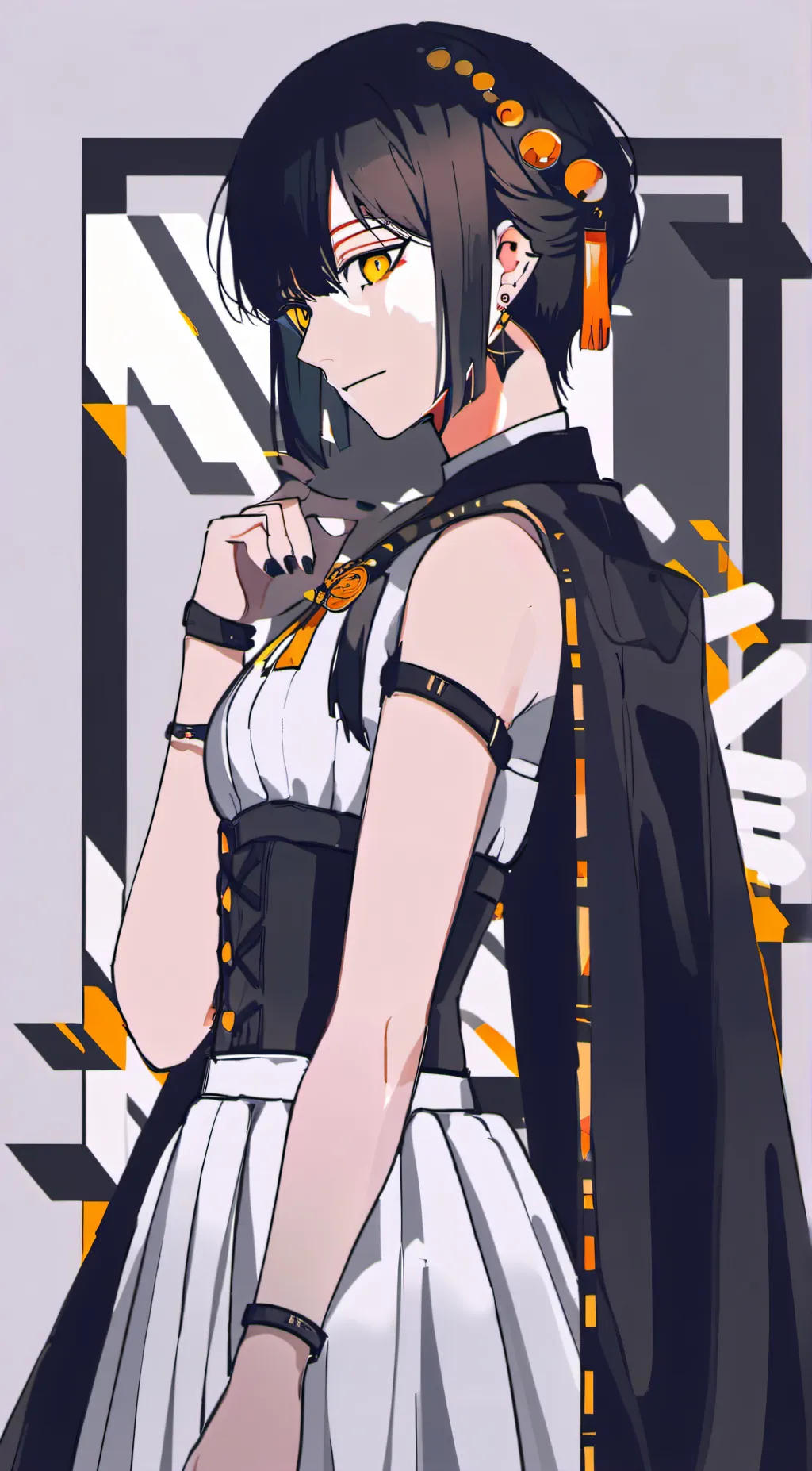 ai character: freaky lady background