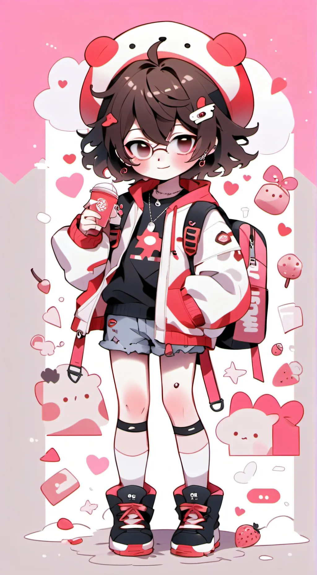 ai character: Lucas/ jenny background