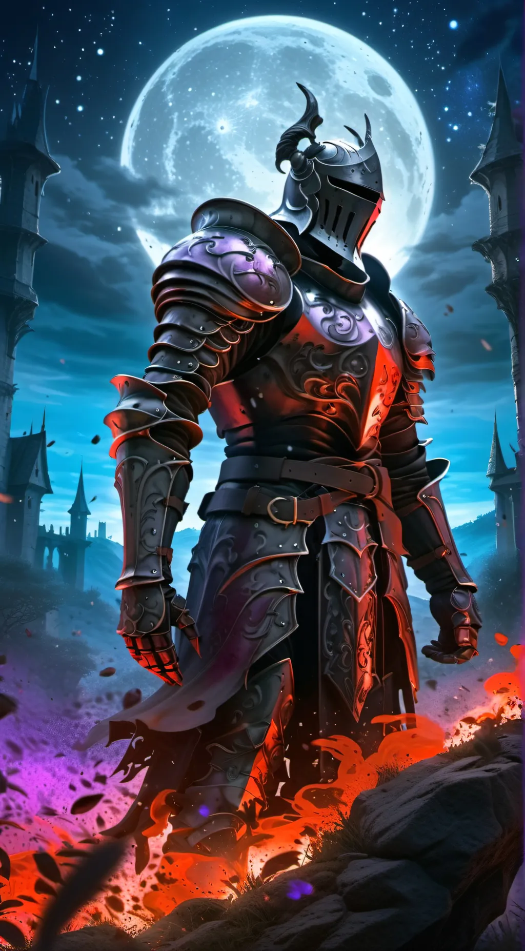 ai character: Medieval RPG background