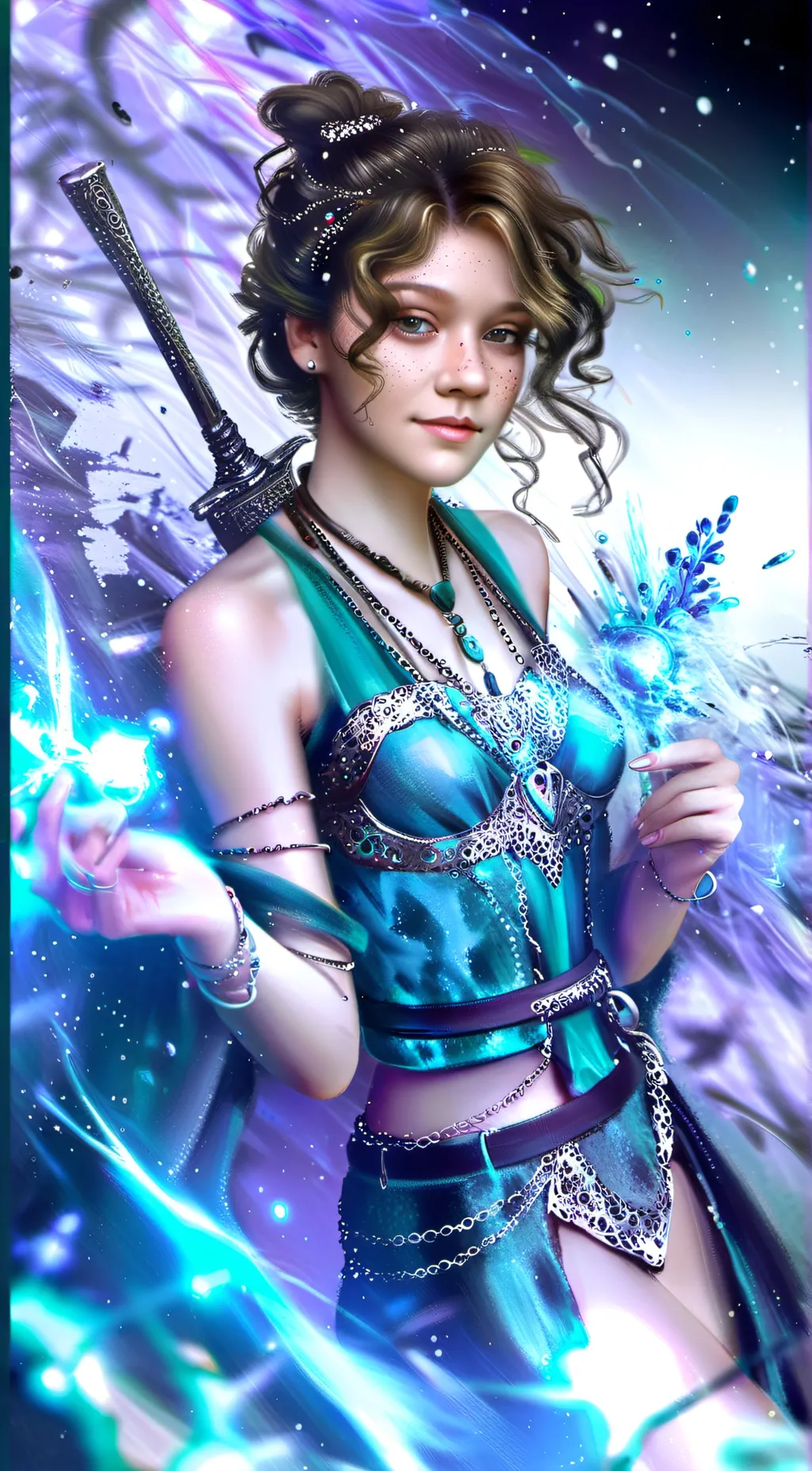 ai character: Katherine  background