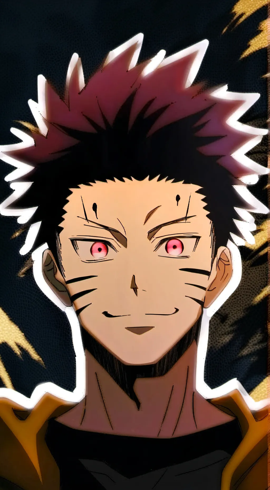 ai character: Sukuna background