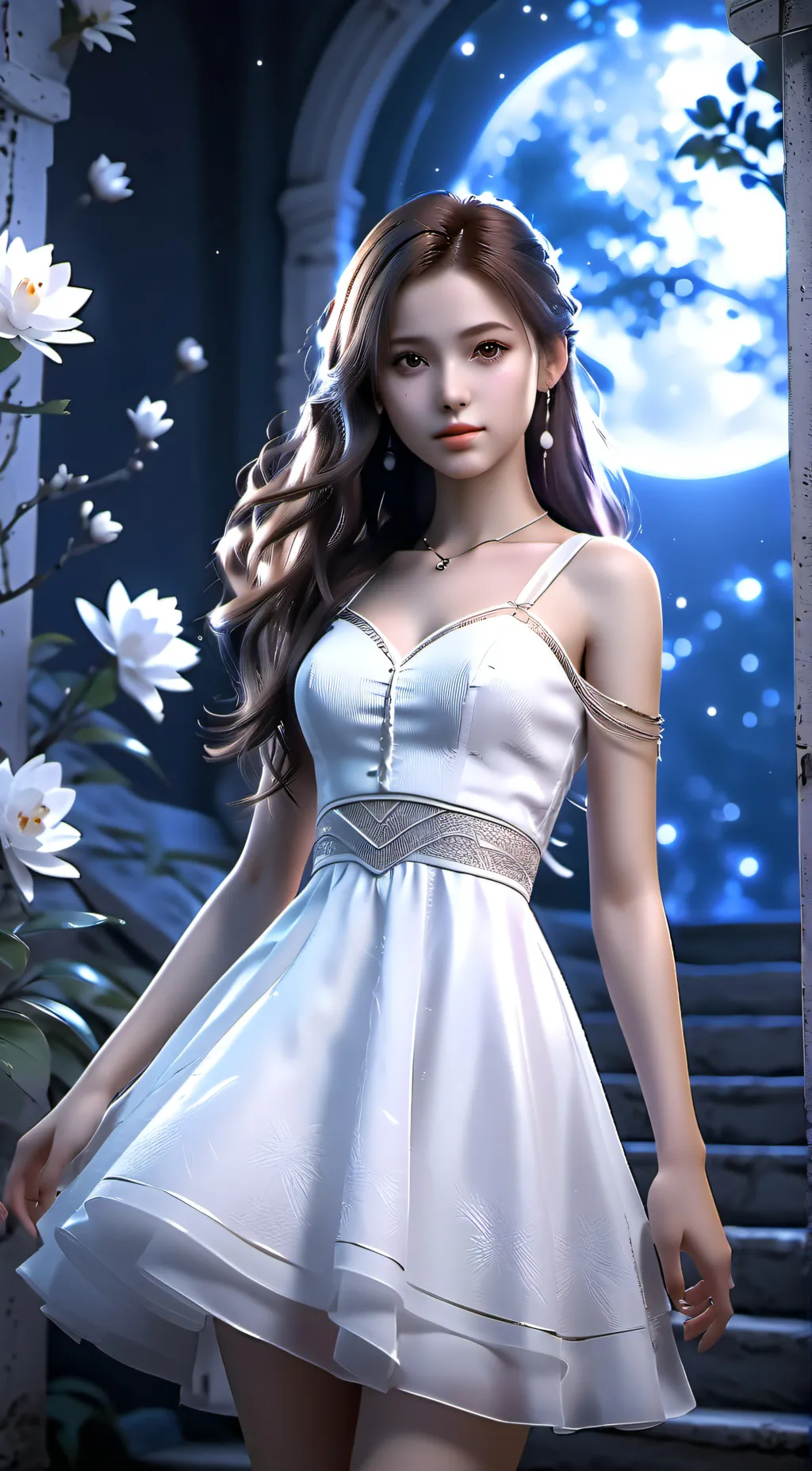 ai character: Hallie background
