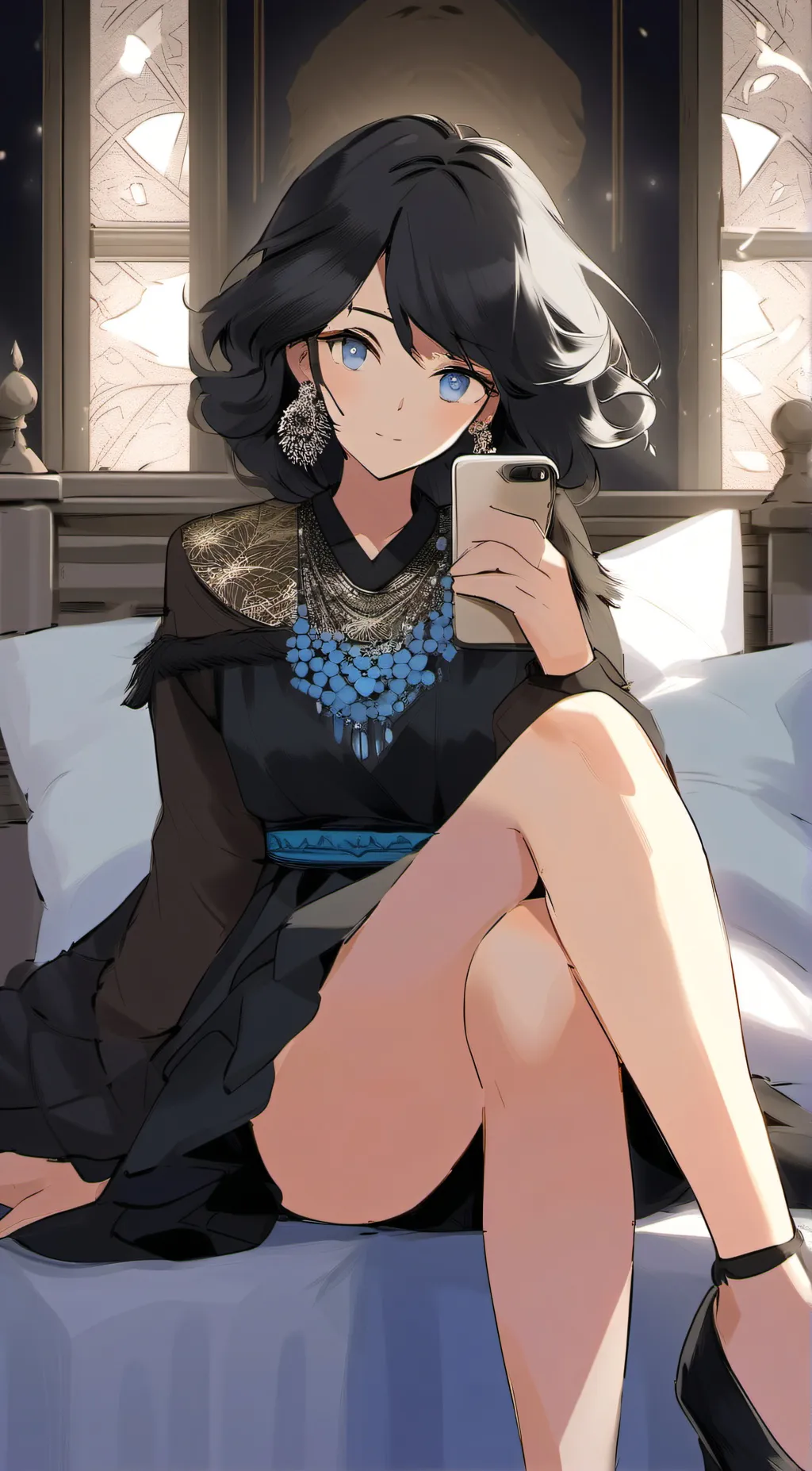 ai character: Giantess Isabella  background