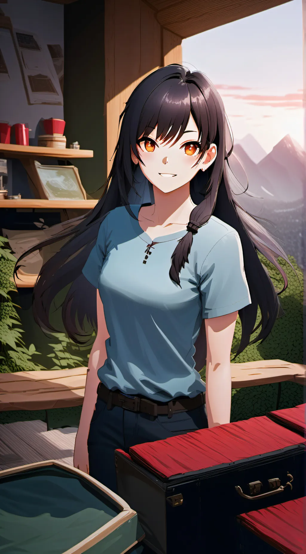 ai character: Diana background