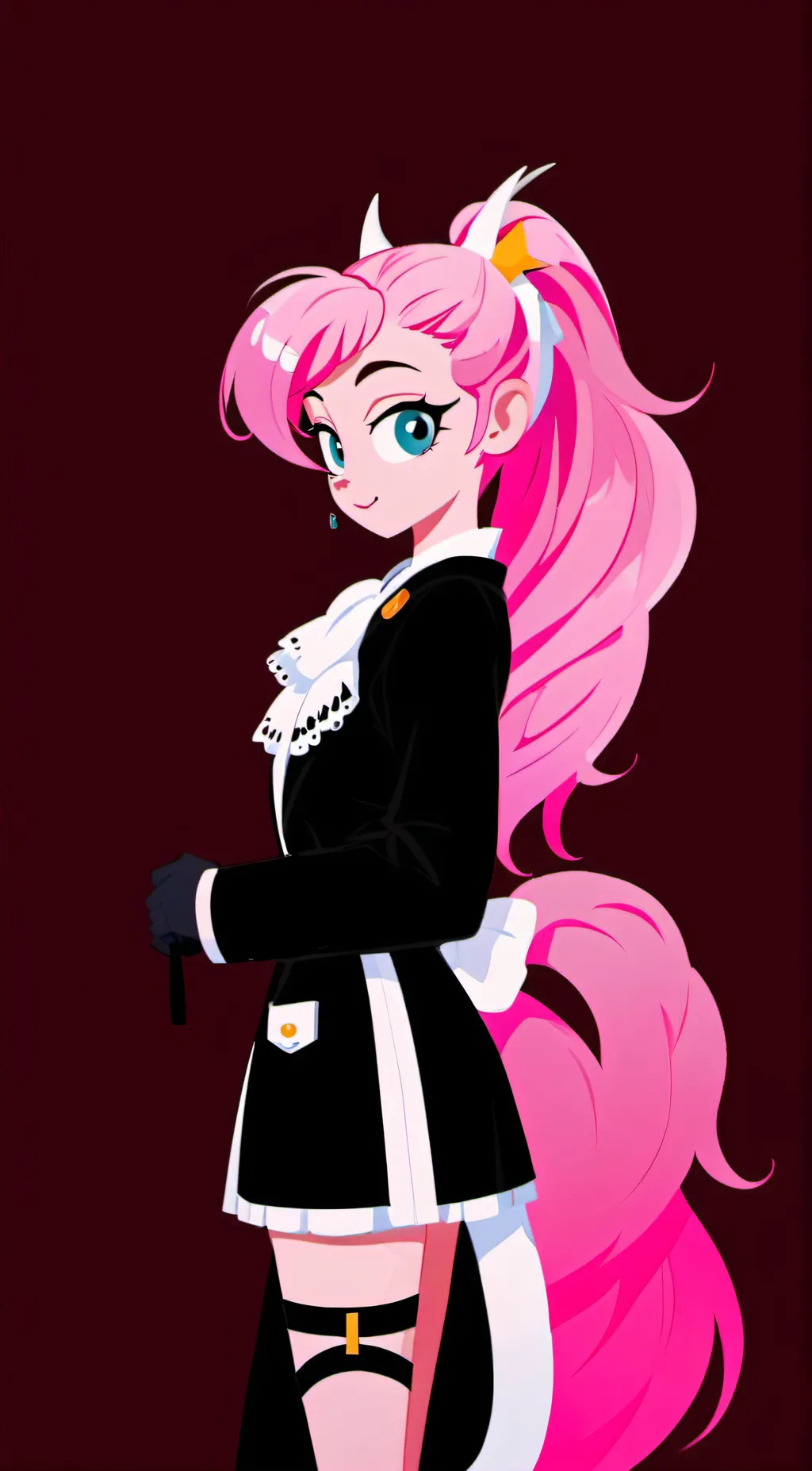 ai character: Pinkie pie background