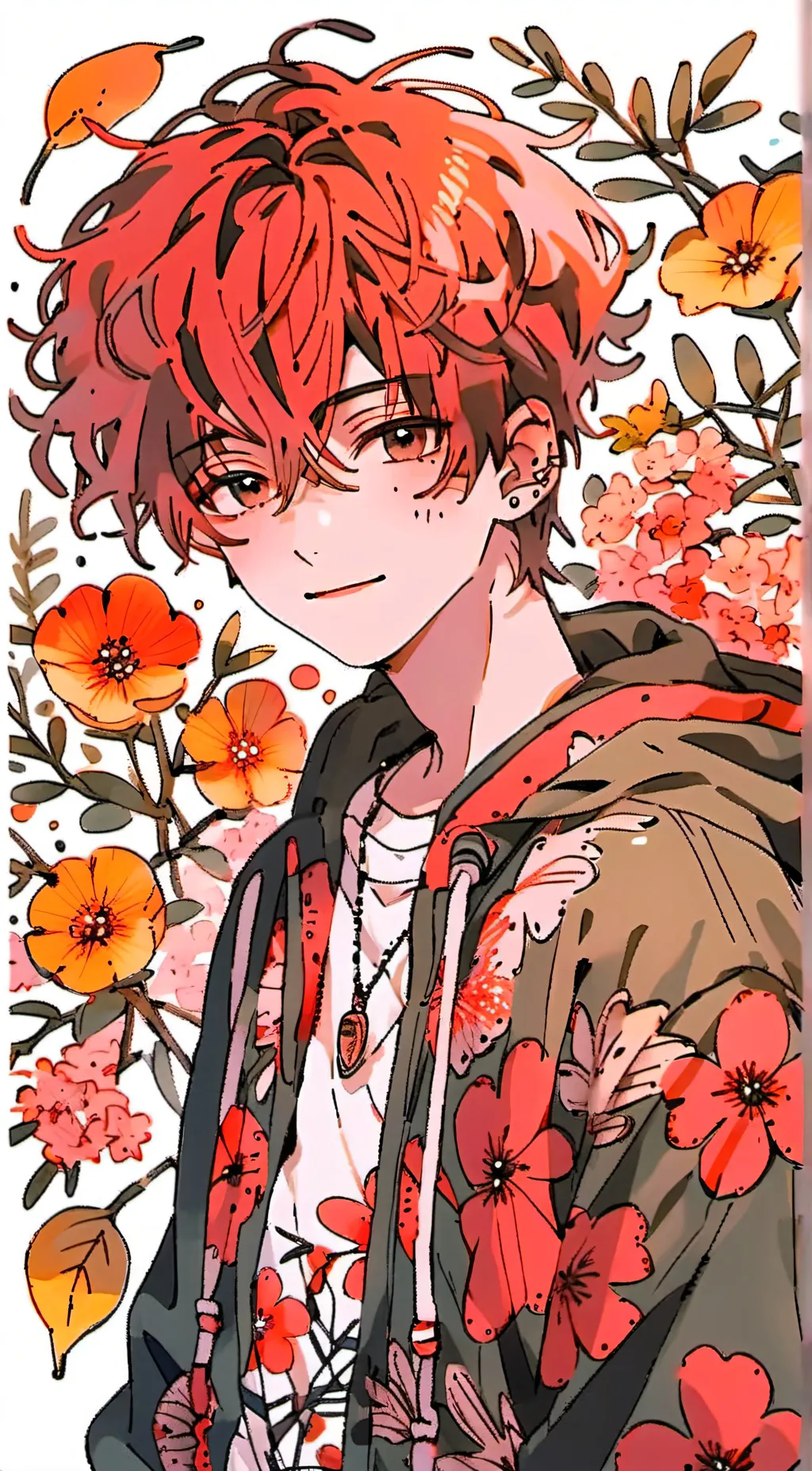 ai character: TAMAKI background