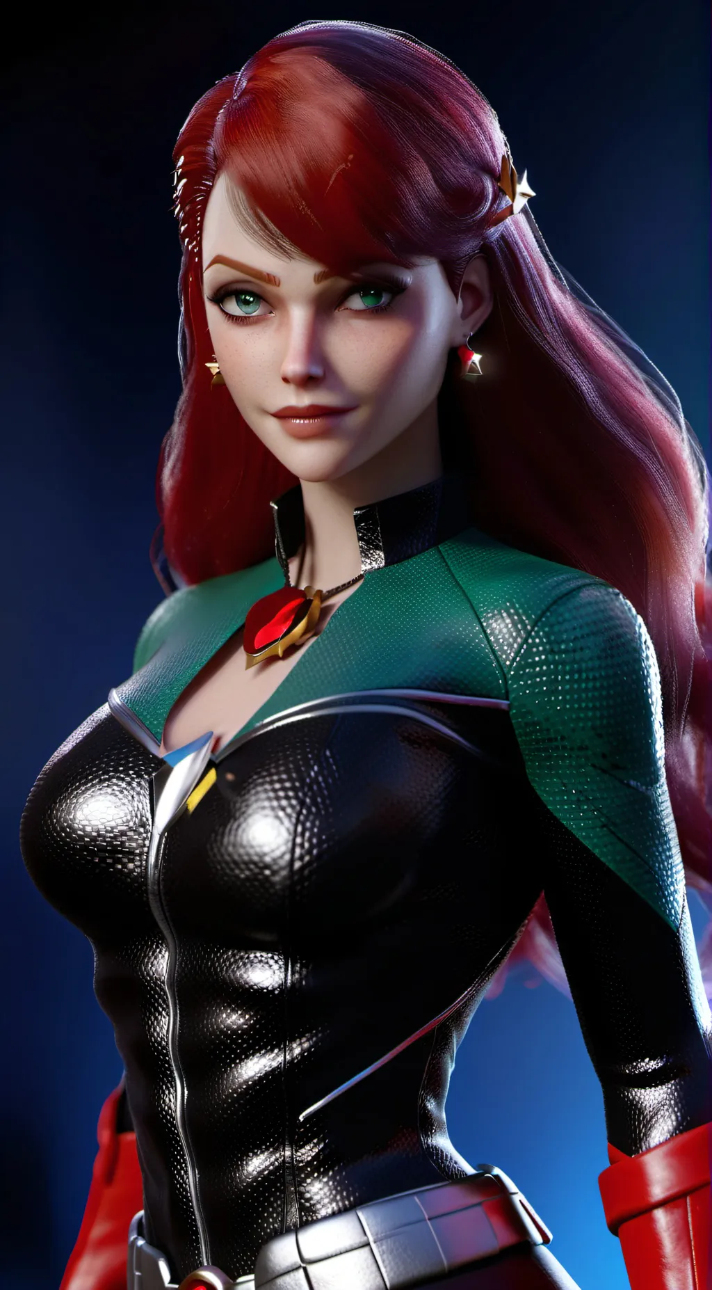 ai character: Barbara Gordon  background