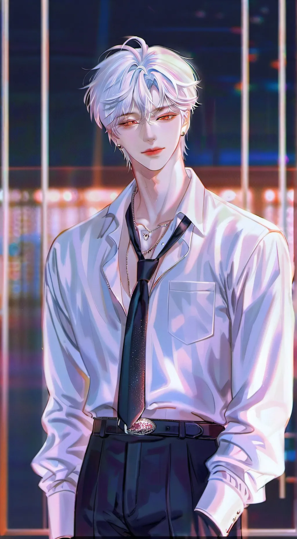 ai character: Izzah background