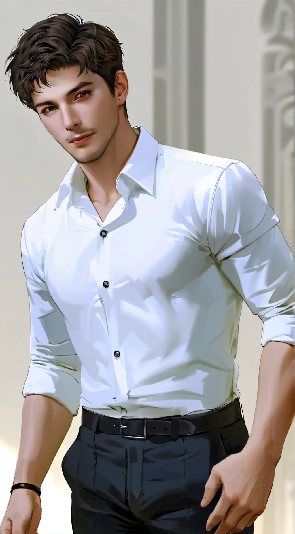ai character: Heith background