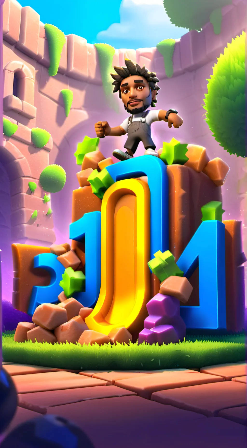 ai character: Mike  background