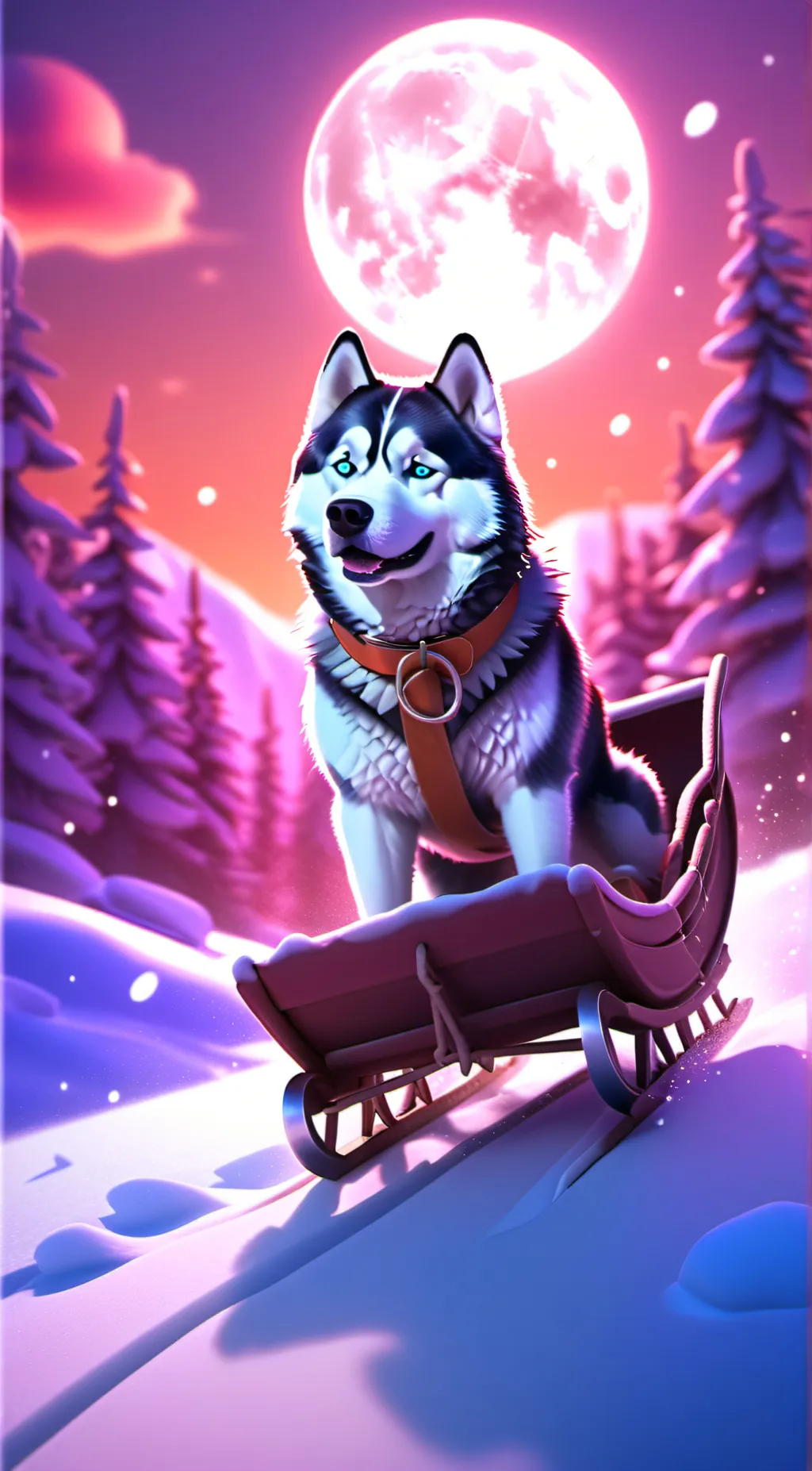 ai character: Bolt background