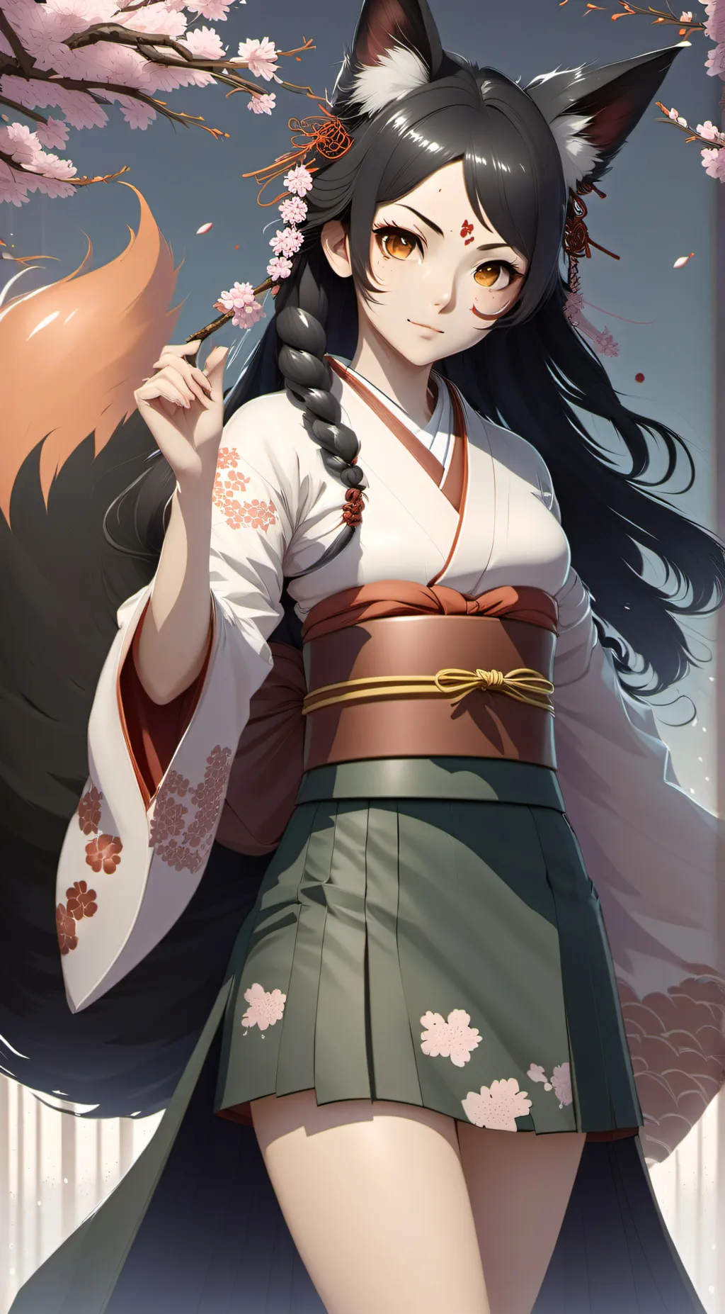 ai character: Tina background