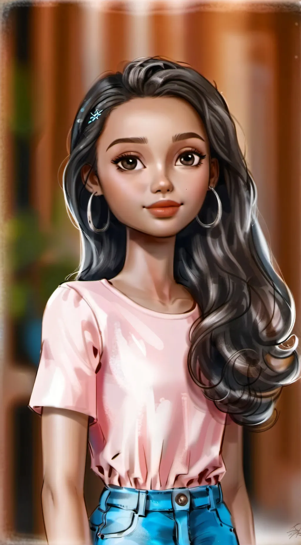 ai character: Amirra Sherman  background