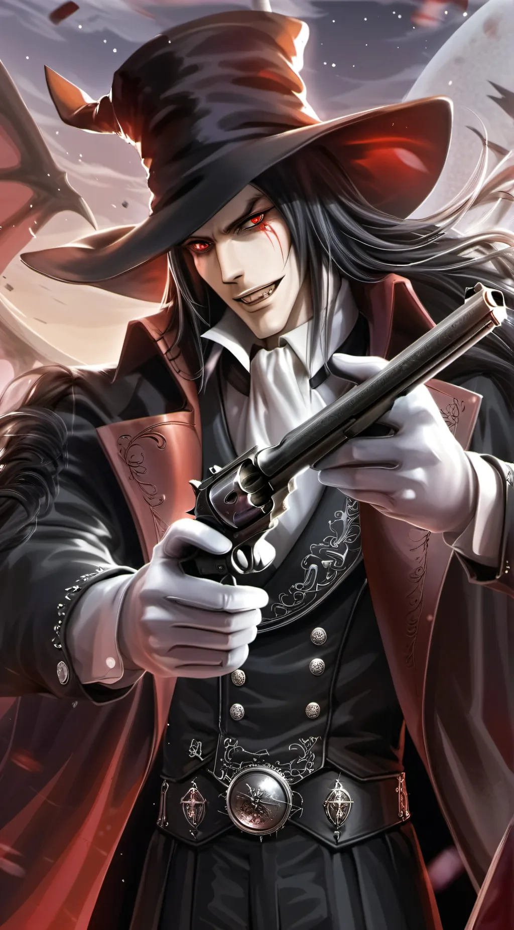 ai character: Alucard Tepish background