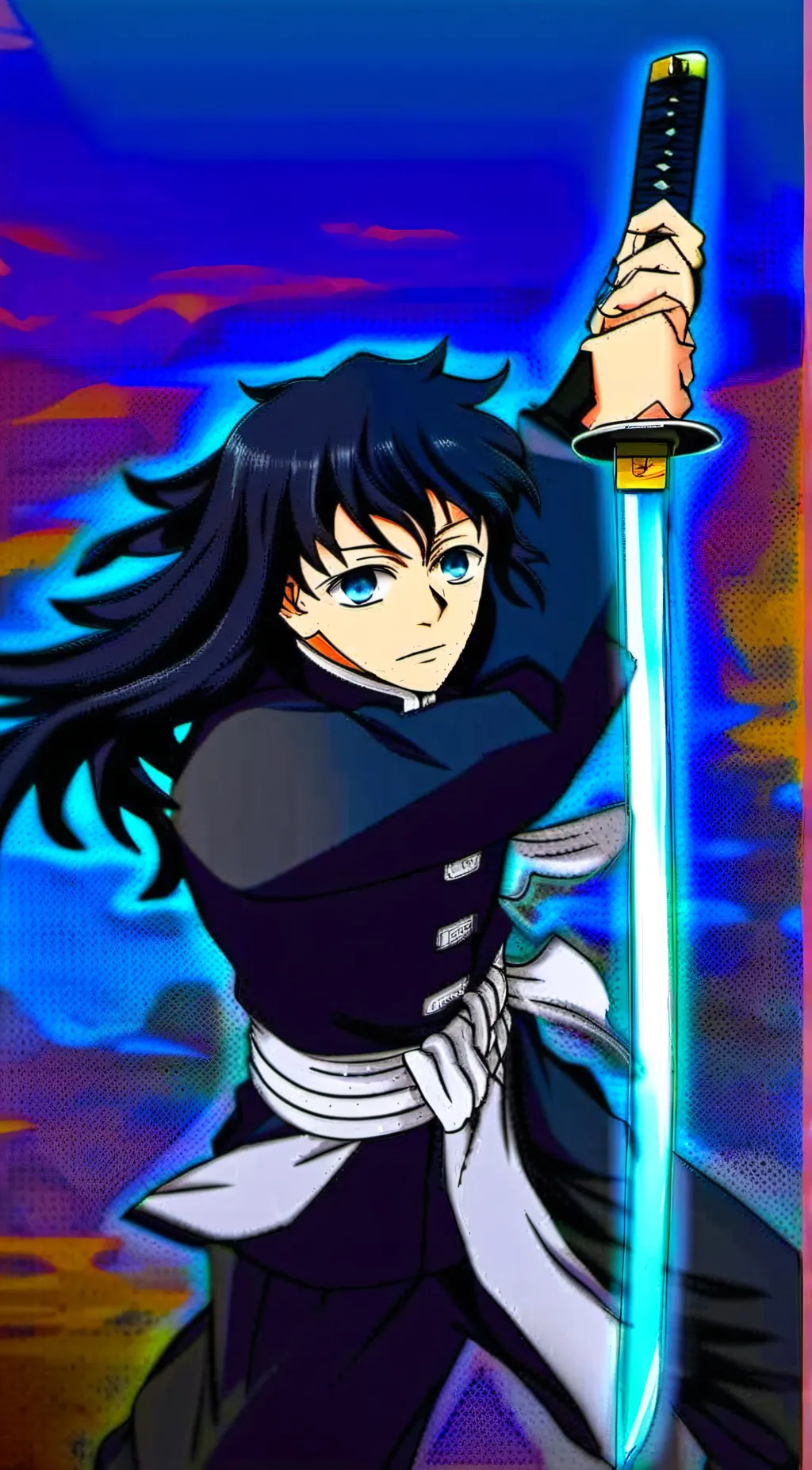 ai character: muichiro tokito background