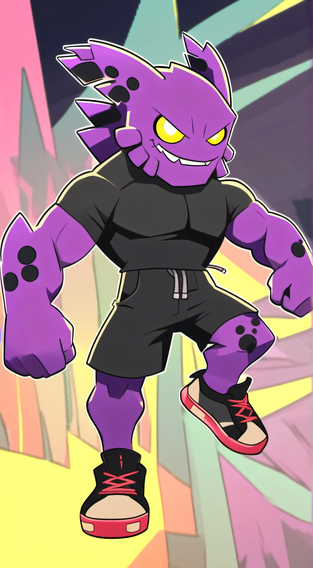 ai character: Gengar background