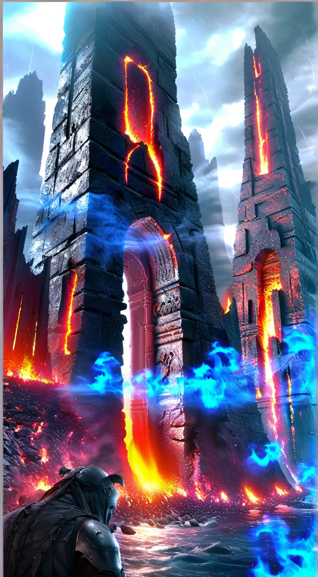 ai character: HH [Blood city!] background