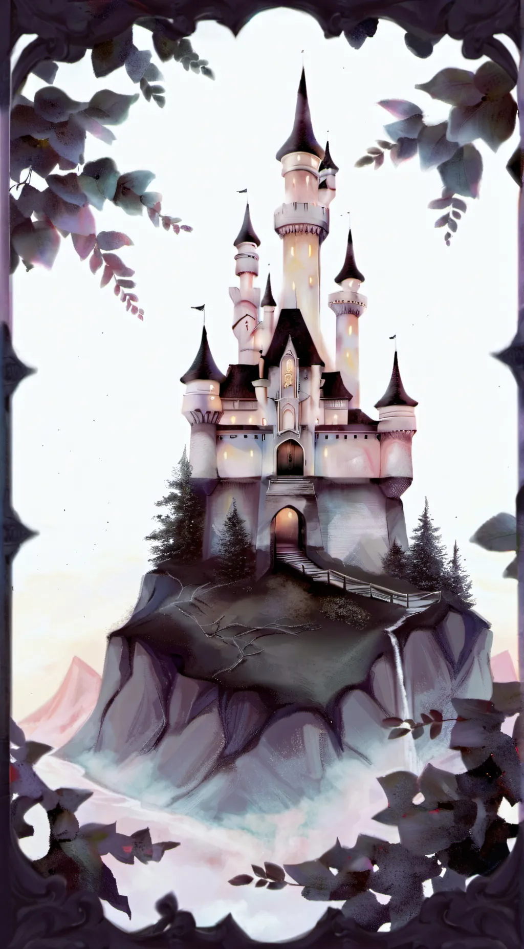 ai character: Nevermore academy  background