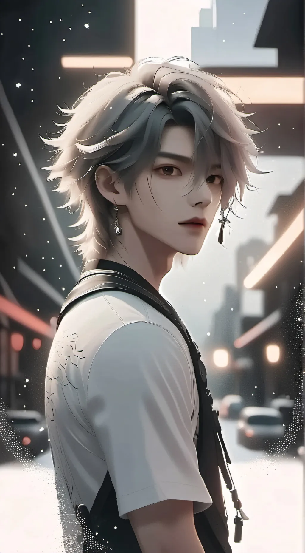 ai character: Ash background